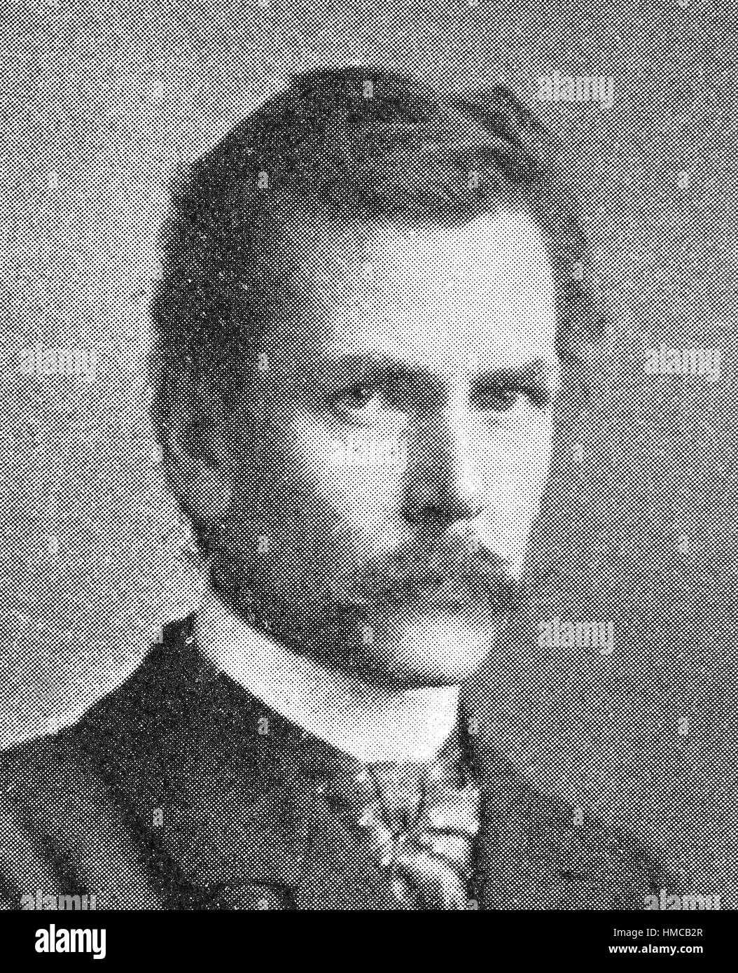 Adolf Furtwaengler, 30 juin 1853 - 10 octobre 1907, était un célèbre archéologue allemand, enseignant, historien de l'art et directeur de musée, photo ou illustration, publié en 1892, l'amélioration numérique Banque D'Images