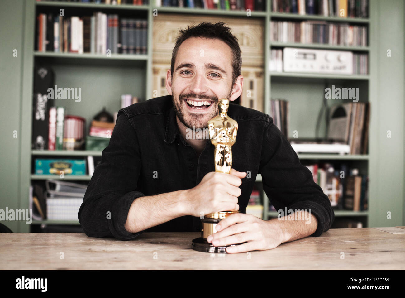 Academy Award Winning film maker danois Anders Walter. Le Danemark, 06/03 2014. Banque D'Images