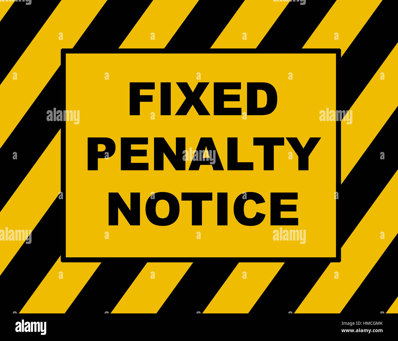 Parking gratuit, parking avis amende violation. Banque D'Images