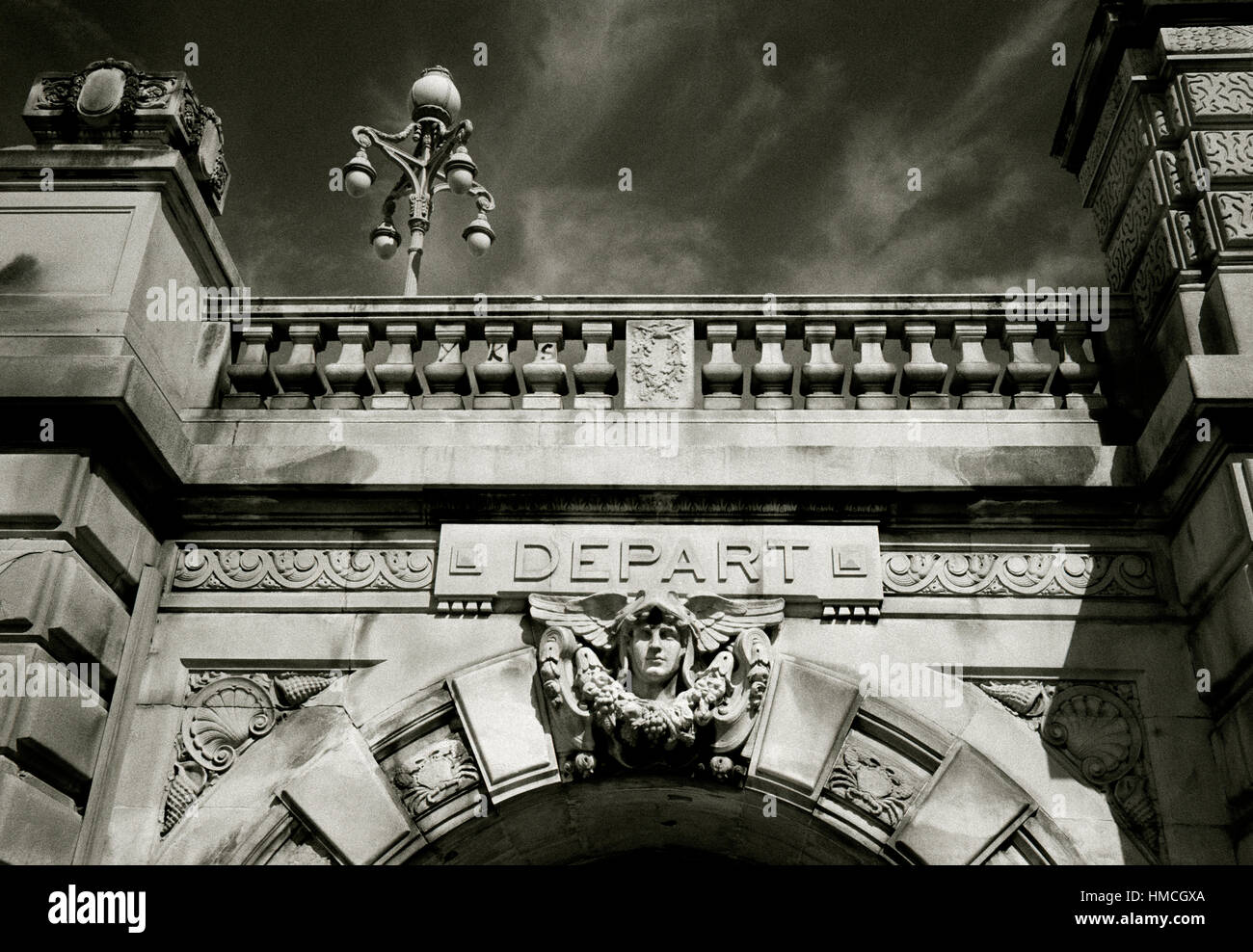 La gare de Marseille Saint Charles à Marseille en Provence dans Bouches du Rhône en France en Europe Banque D'Images