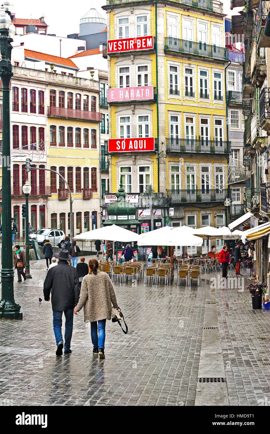Rua das Flores, Porto, Portugal Photo Stock Alamy