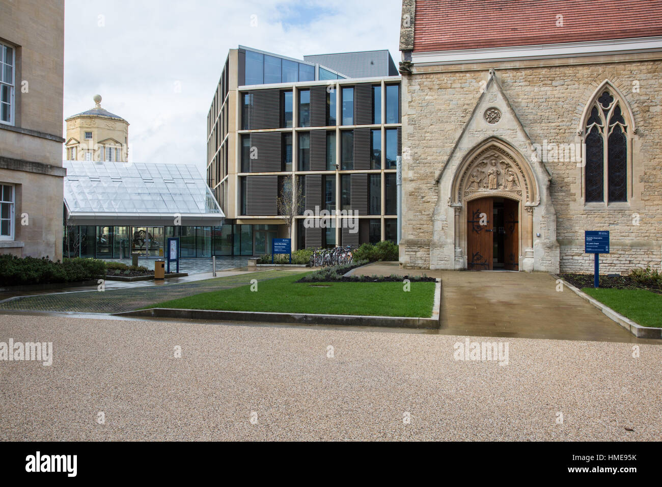Institut des Sciences Mathématiques Oxford UK Banque D'Images
