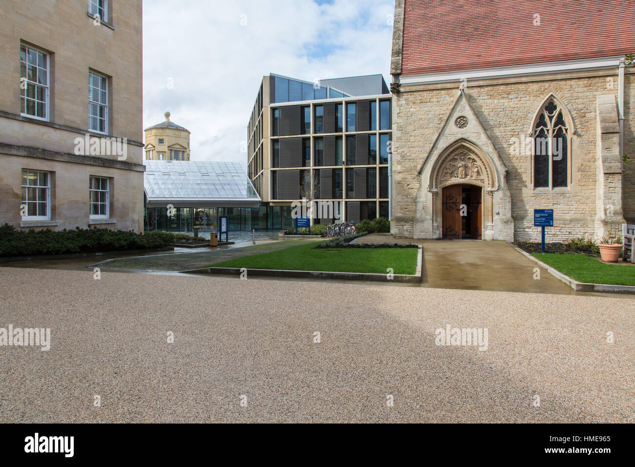 Institut des Sciences Mathématiques Oxford UK Banque D'Images