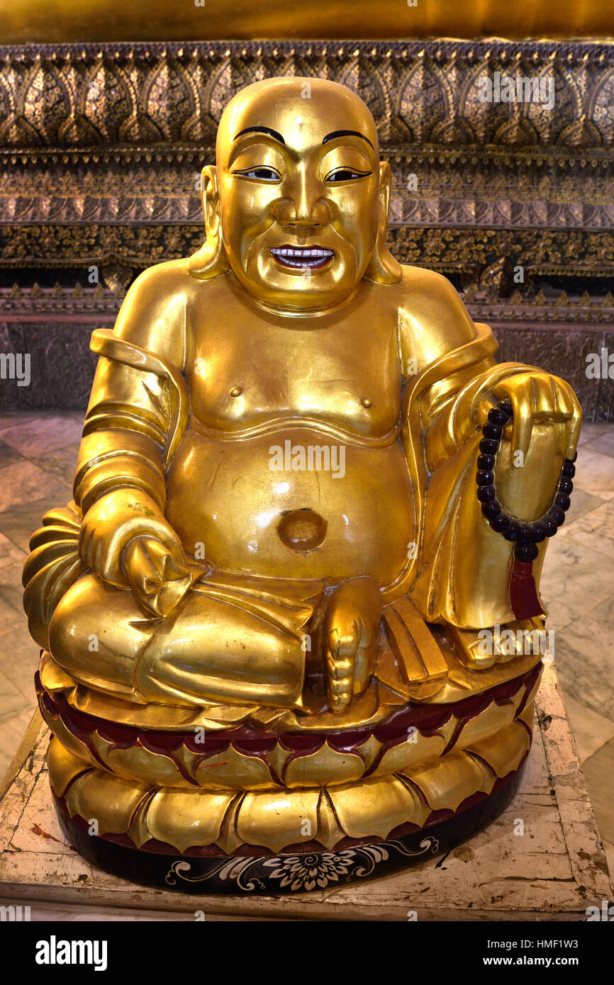 Wat Phra Kaew - Temple d'Emeraude - Grand Palace Bangkok Thaïlande Banque D'Images