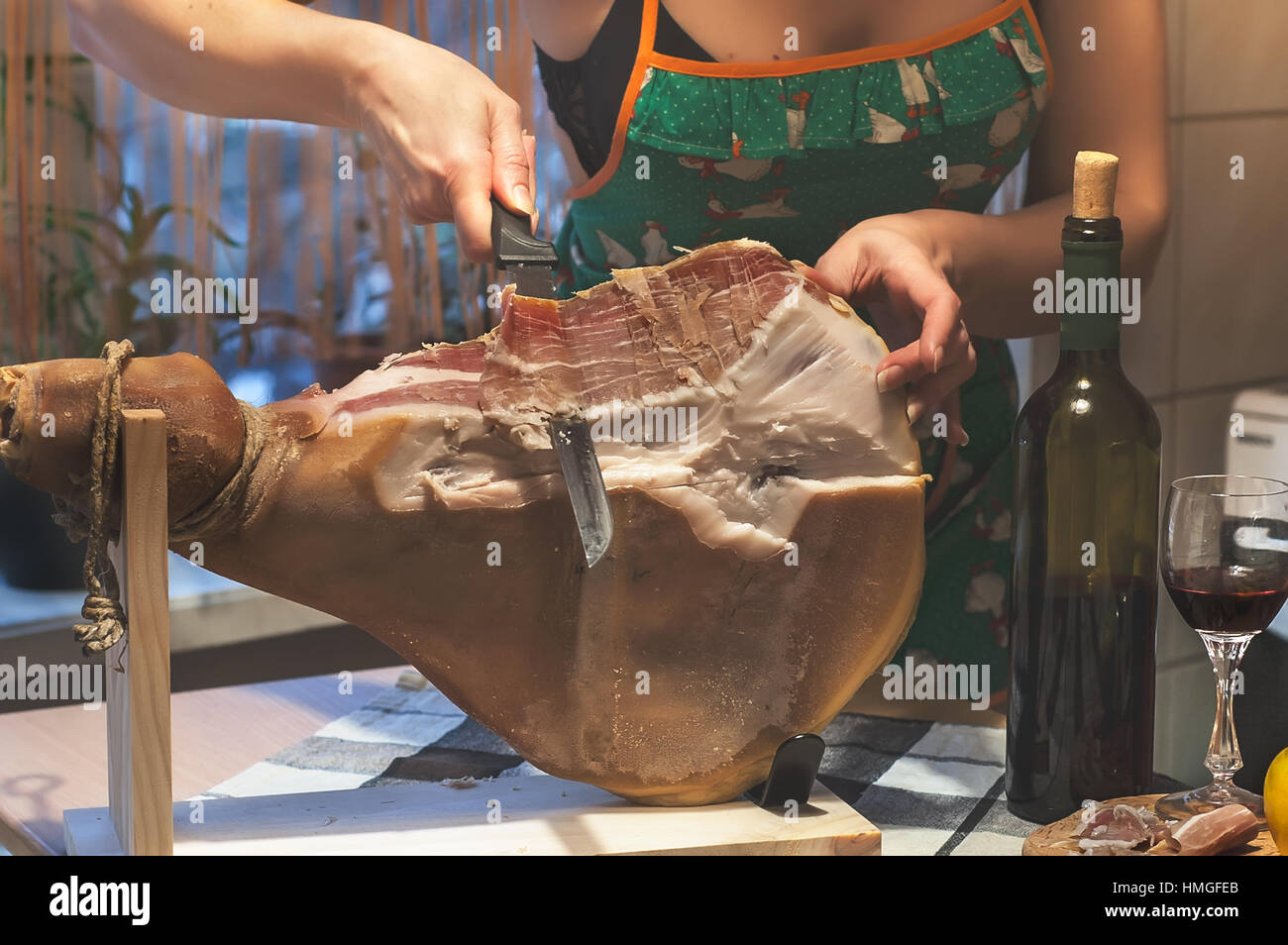 Tabla jamonera Banque de photographies et d’images à haute résolution