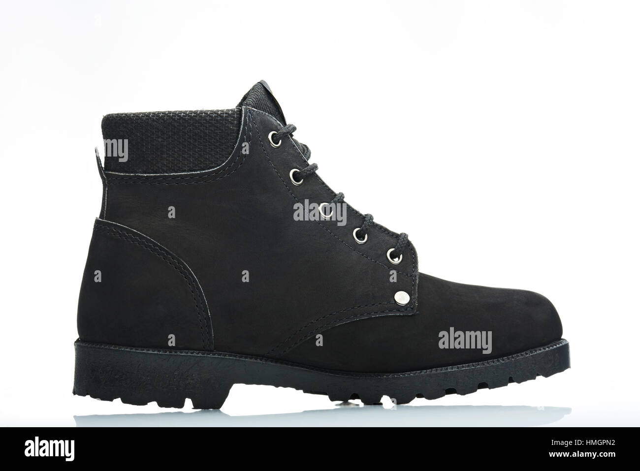Les hommes de la cheville en cuir noir style boot timberlake vue latérale  Photo Stock - Alamy