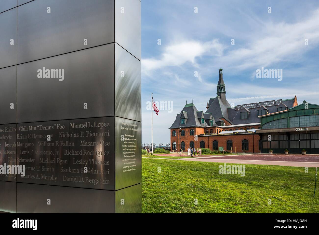 Liberty State Park Memorial Empty Sky Concu Par Frederic Schwartz Et Jessica Jamroz Le New Jersey Le 11 Septembre New York Memorial Photo Stock Alamy