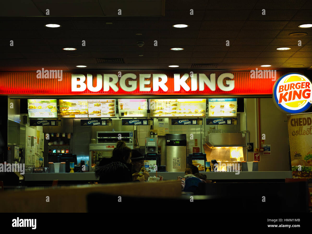 Burger King Banque D'Images