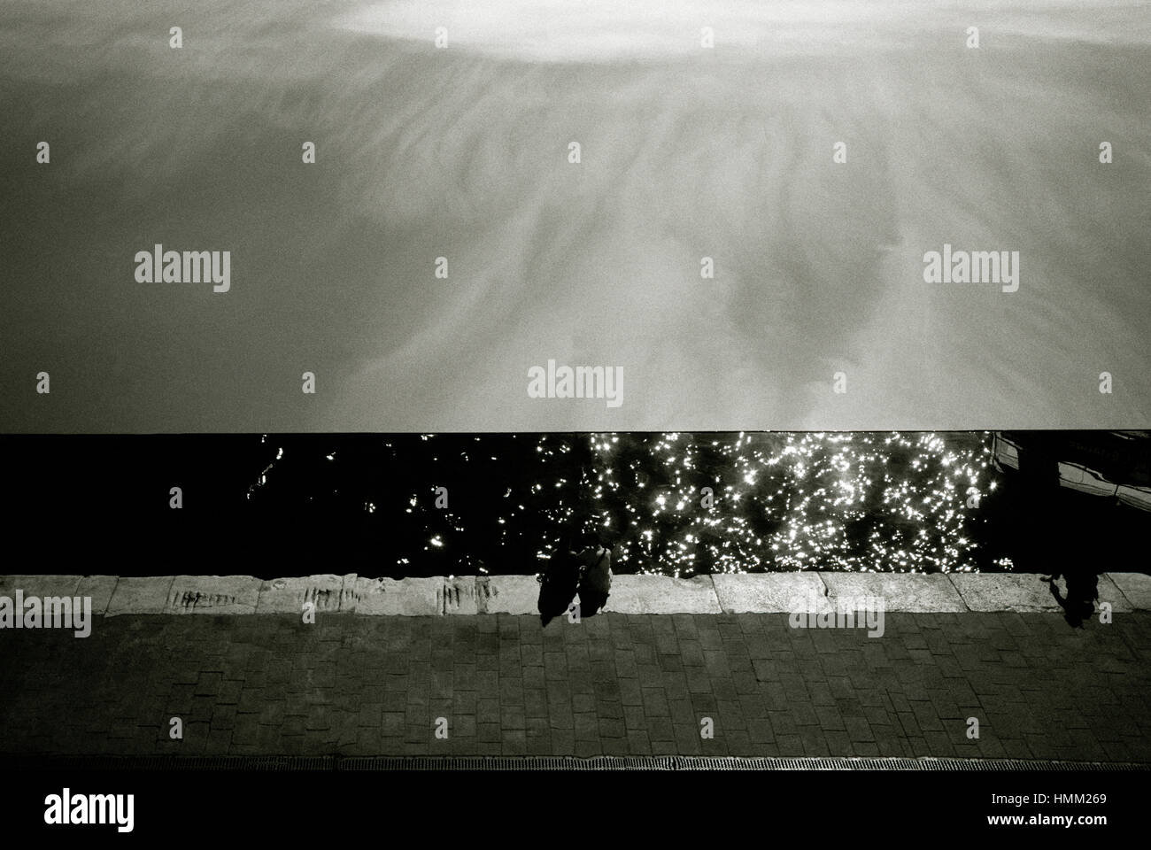 Le pavillon à Marseille en Provence en France dans l'Europe. L'architecte Norman Foster Banque D'Images