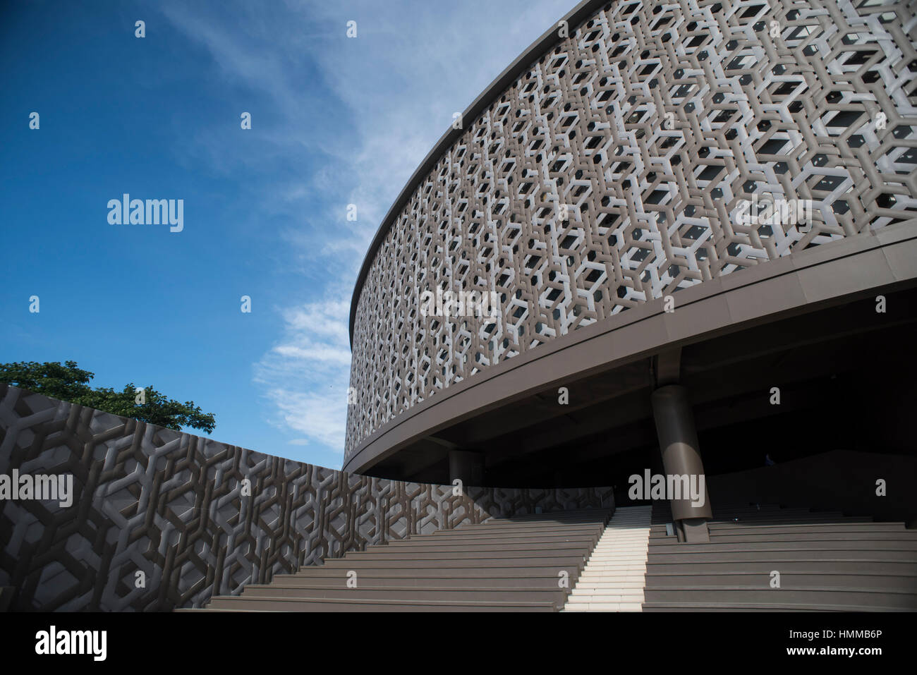 L'Aceh Tsunami Museum, Banda Aceh, Sumatra, Indonésie. Banque D'Images