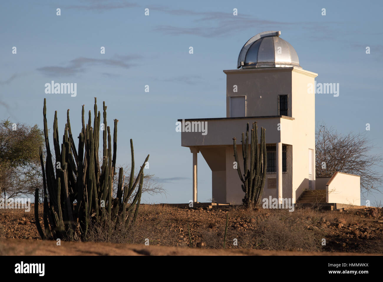 Dans l'observatoire astronomique du désert Tatacoa Colombie Photo Stock