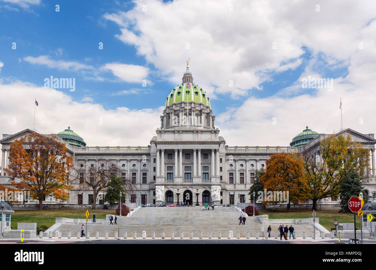 La Pennsylvania State Capitol, Harrisburg, Pennsylvanie, USA Banque D'Images
