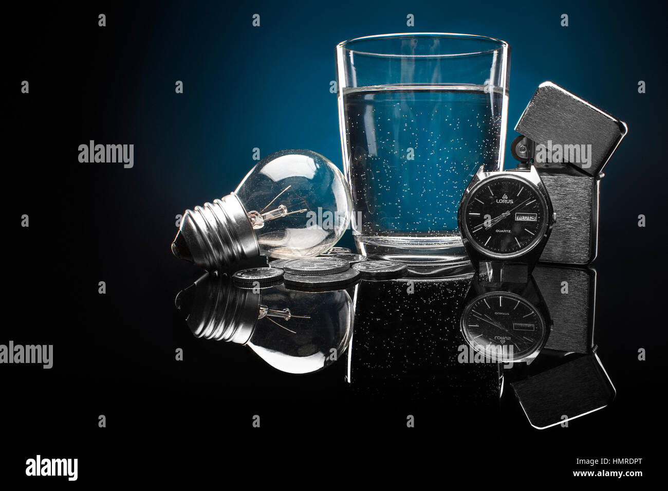 Une touche moderne du style art vanitas Banque D'Images