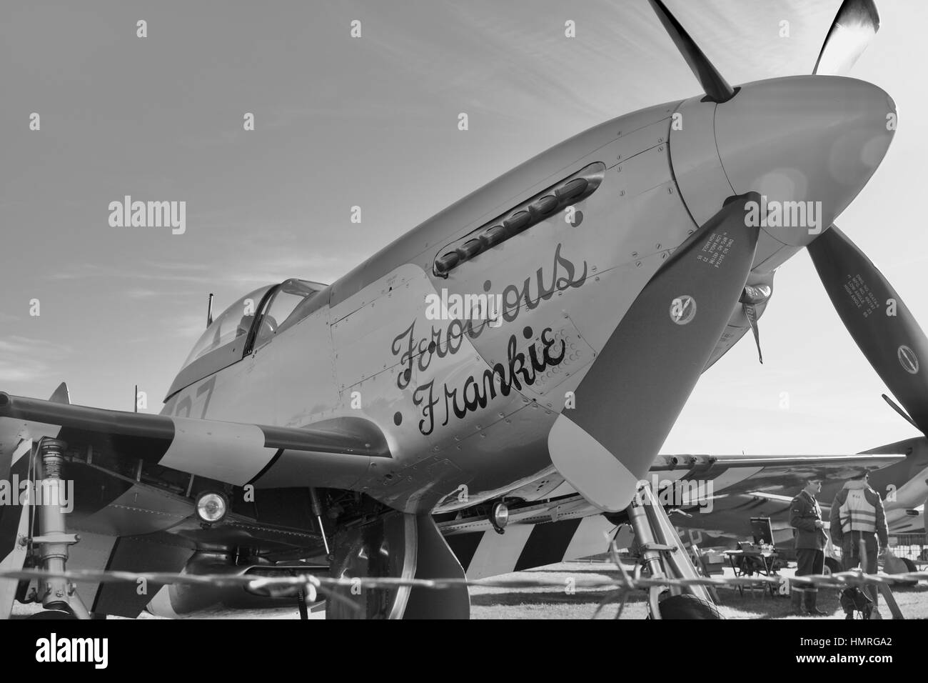 North American P-51 Mustang Frankie féroce Banque D'Images