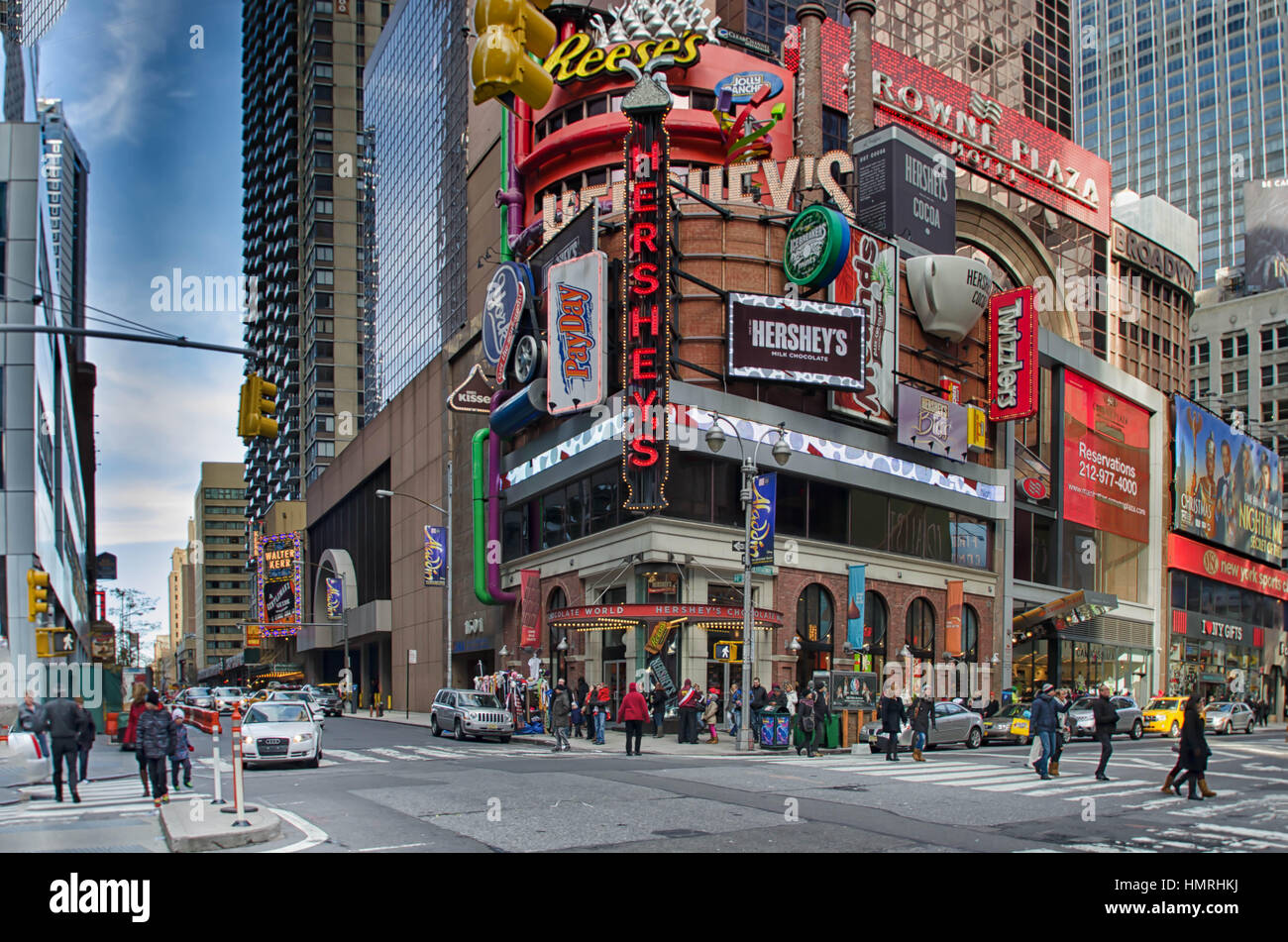 Hersheys Chocolate World New York Banque D'Images