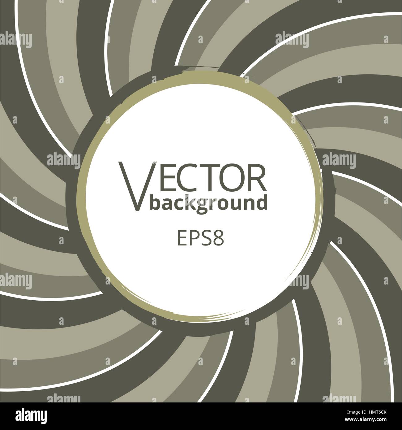 Vortex tourbillonnants. arrière-plan radial Stripes tourbillonnant autour de la tour macaron vierge dans le centre de la place. Vector illustration en format EPS8. Illustration de Vecteur