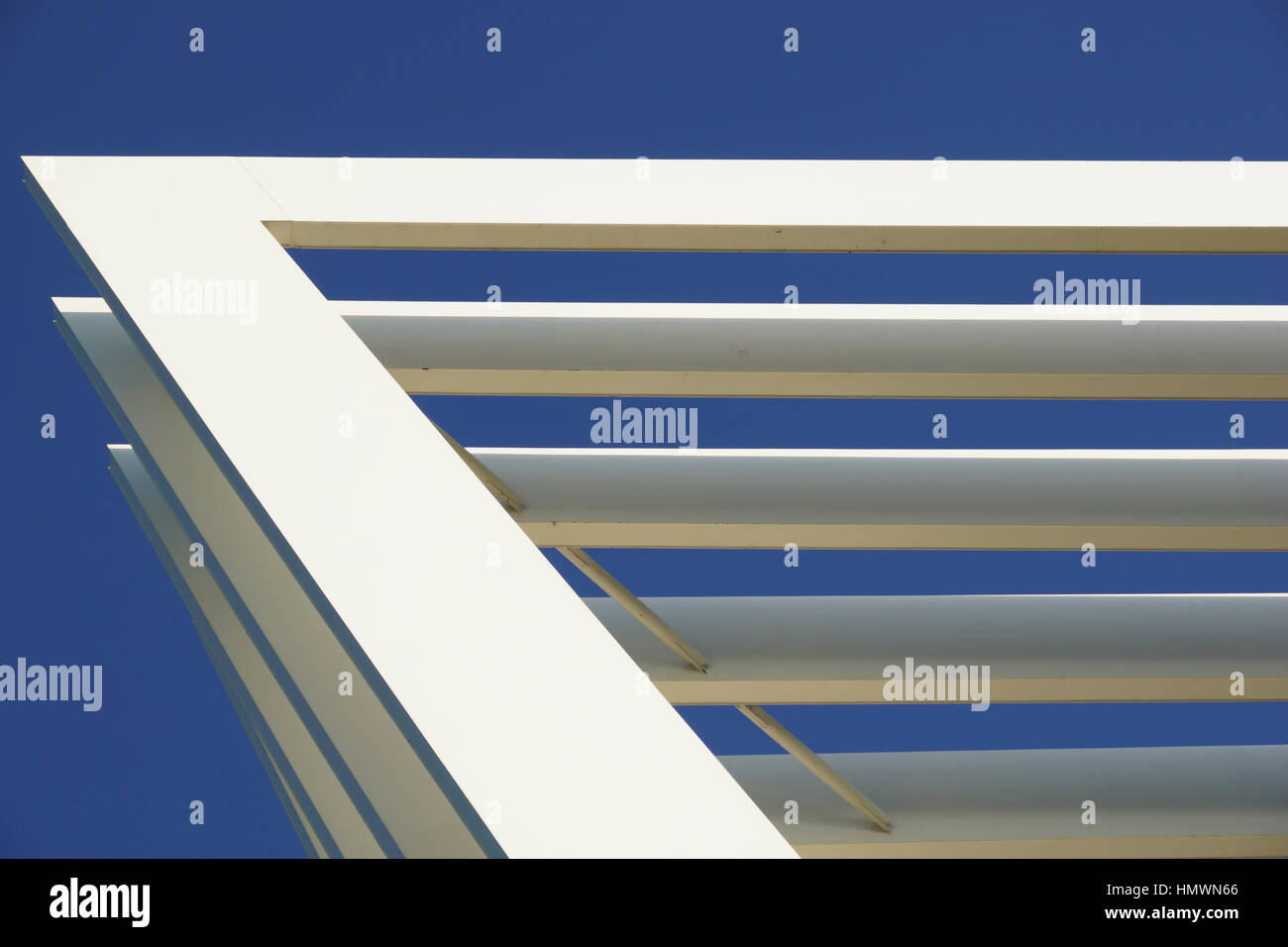 Les structures modernes Metal Banque D'Images