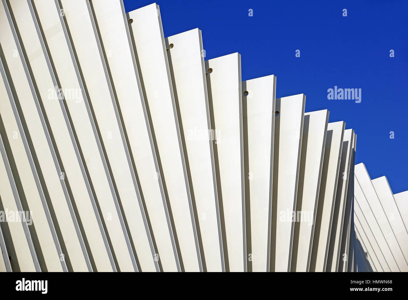 Les structures modernes Metal Banque D'Images