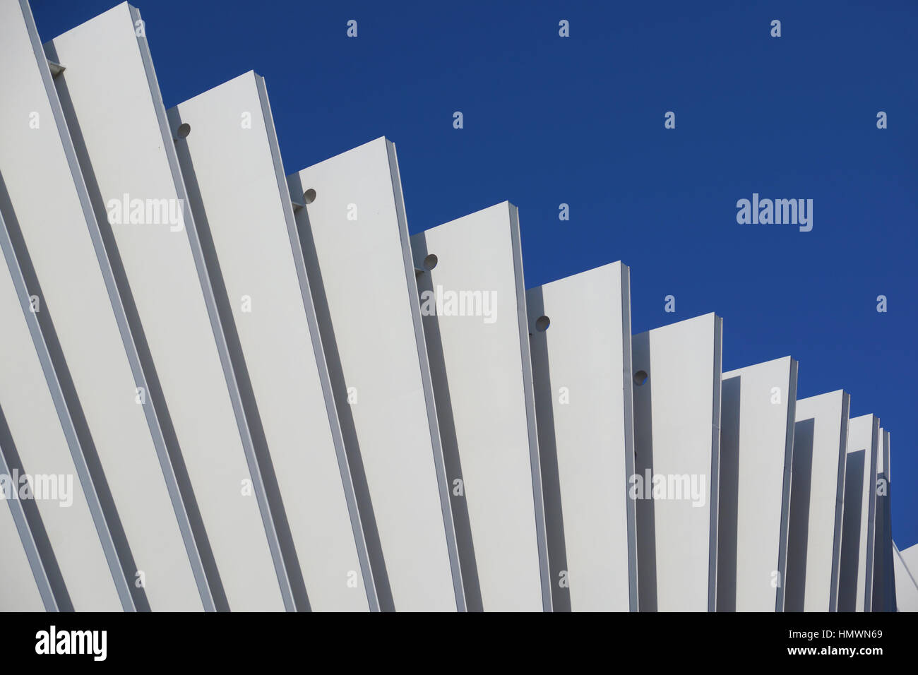 Les structures modernes Metal Banque D'Images