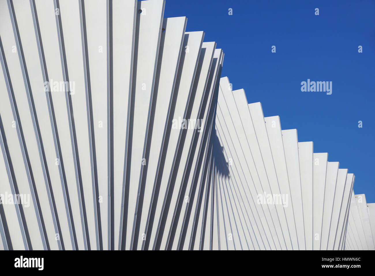 Les structures modernes Metal Banque D'Images