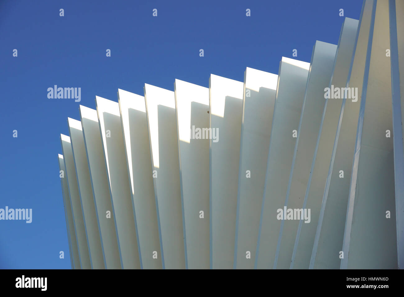 Les structures modernes Metal Banque D'Images