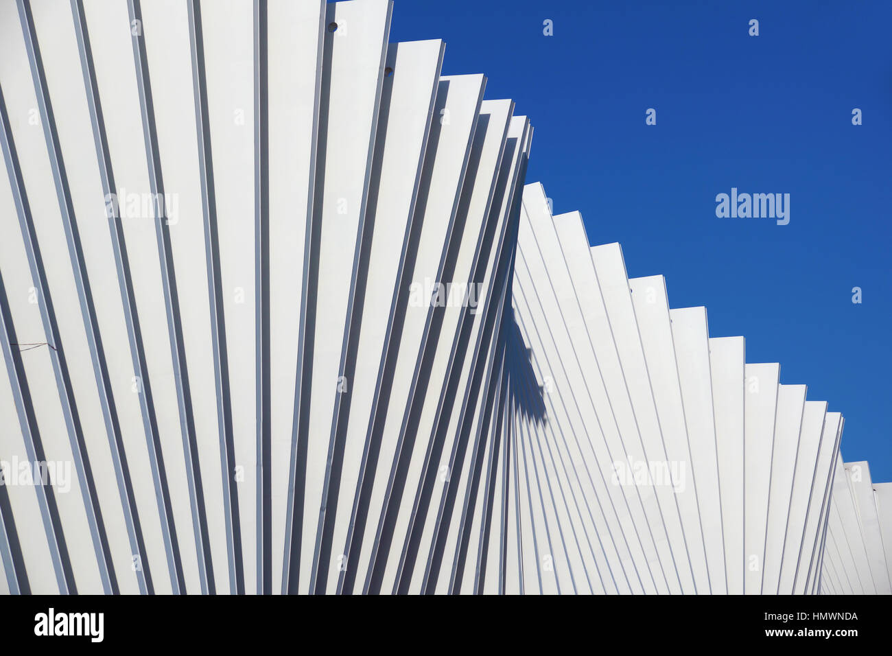 Les structures modernes Metal Banque D'Images