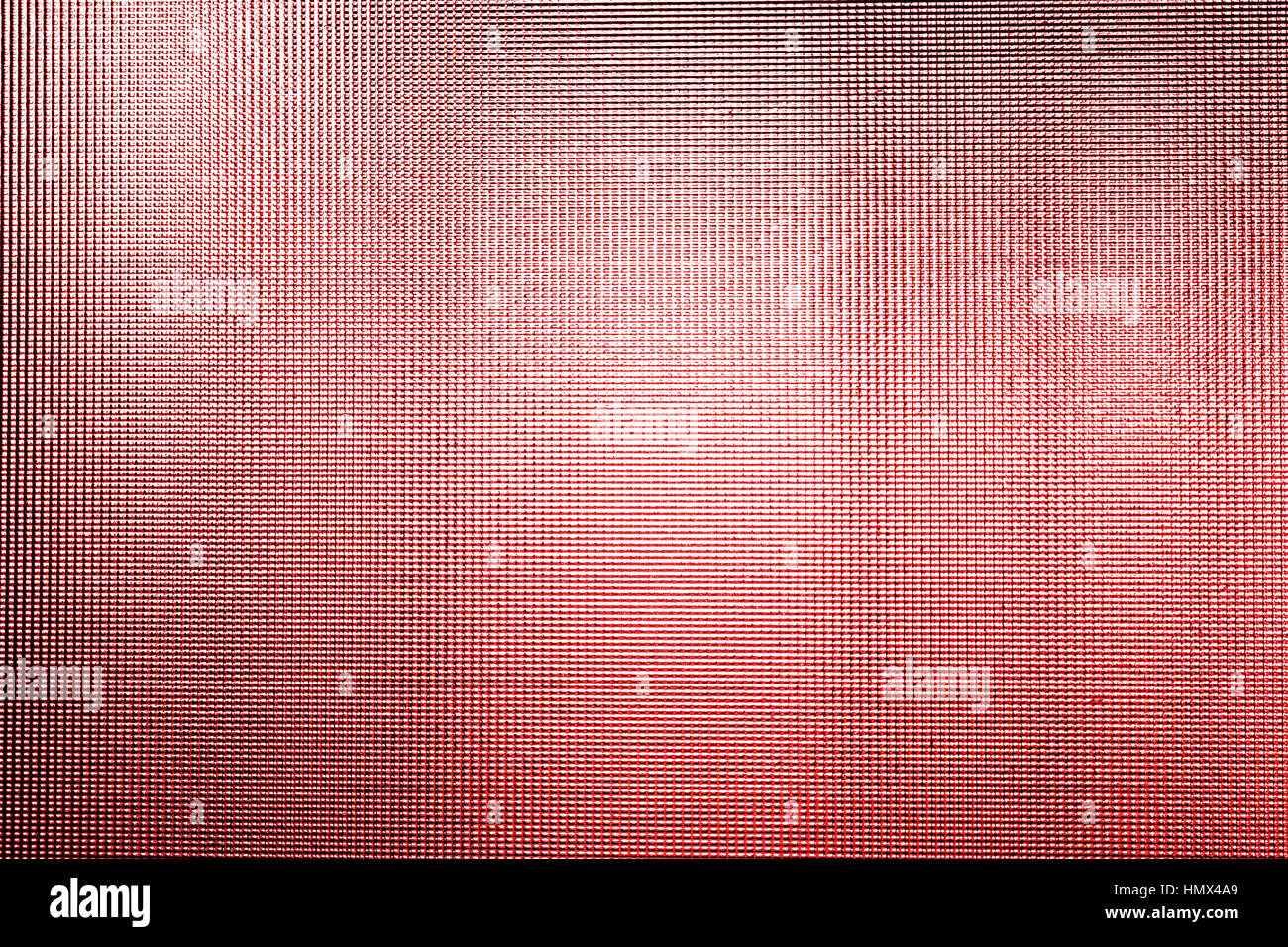 Texture pointillée rouge verre transparent couleur écarlate Banque D'Images