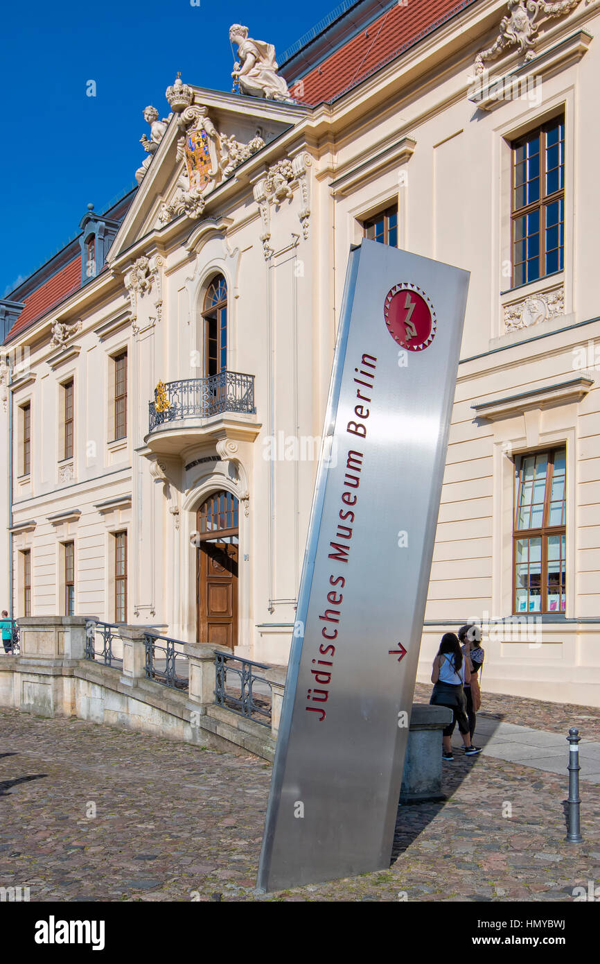 Le musée juif à Berlin Banque D'Images