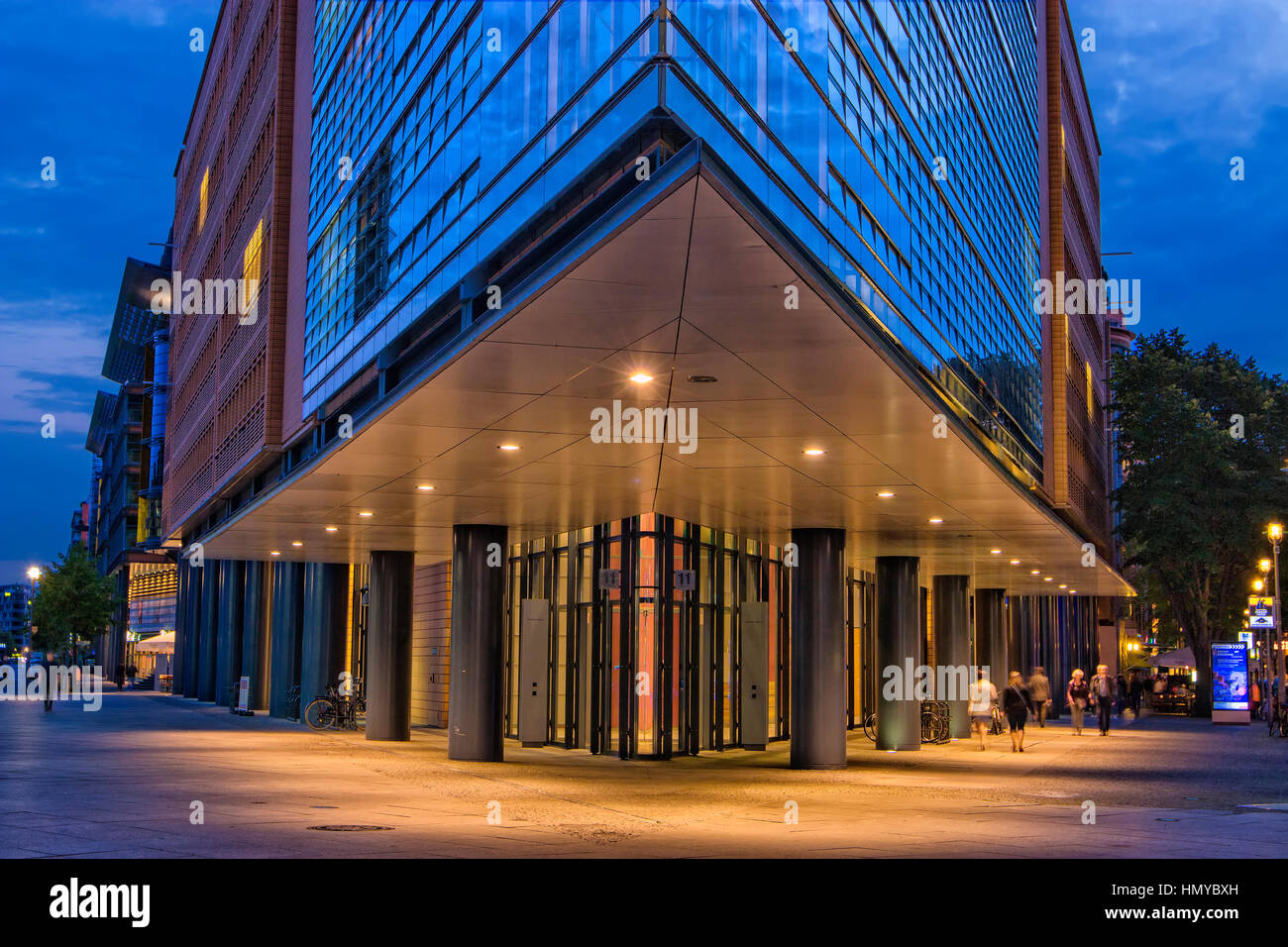 La Potsdamer Platz à Berlin Banque D'Images