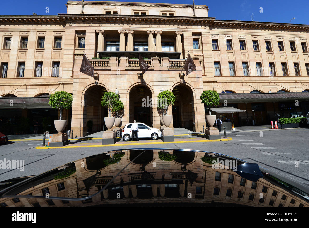 La gare d'Adélaïde / Casino. Banque D'Images