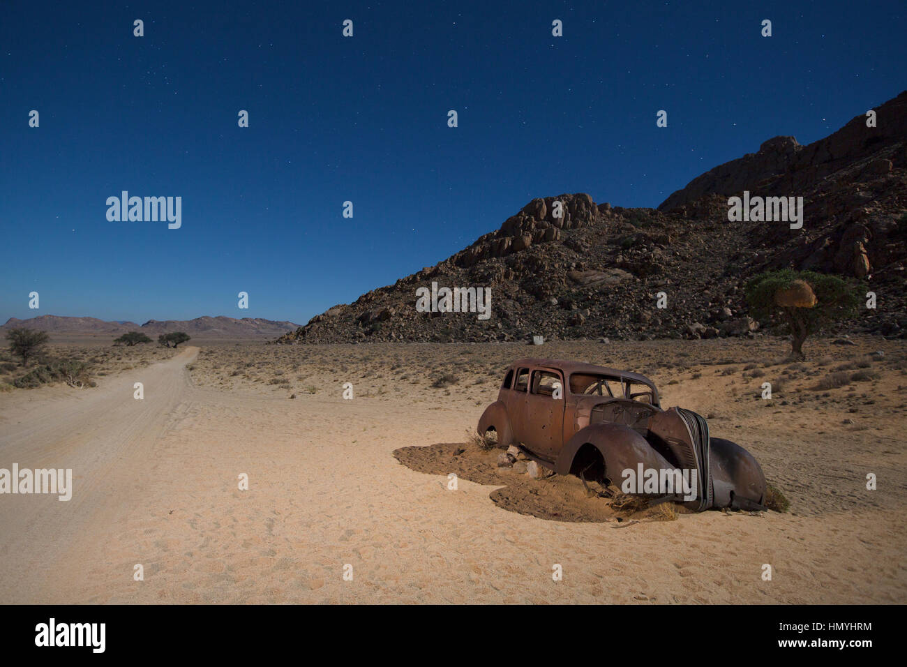 Oryx dans le désert de Namibie Banque D'Images