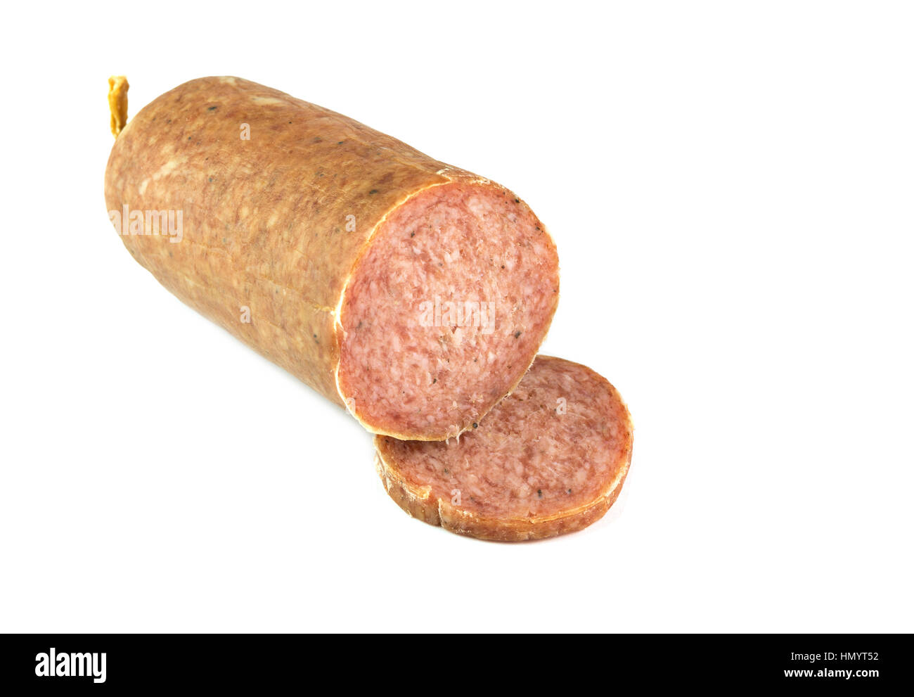 Italien traditionnel appelé salami ciauscolo tartinables Banque D'Images Italien traditionnel appelé salami ciauscolo tartinables Banque D'Images