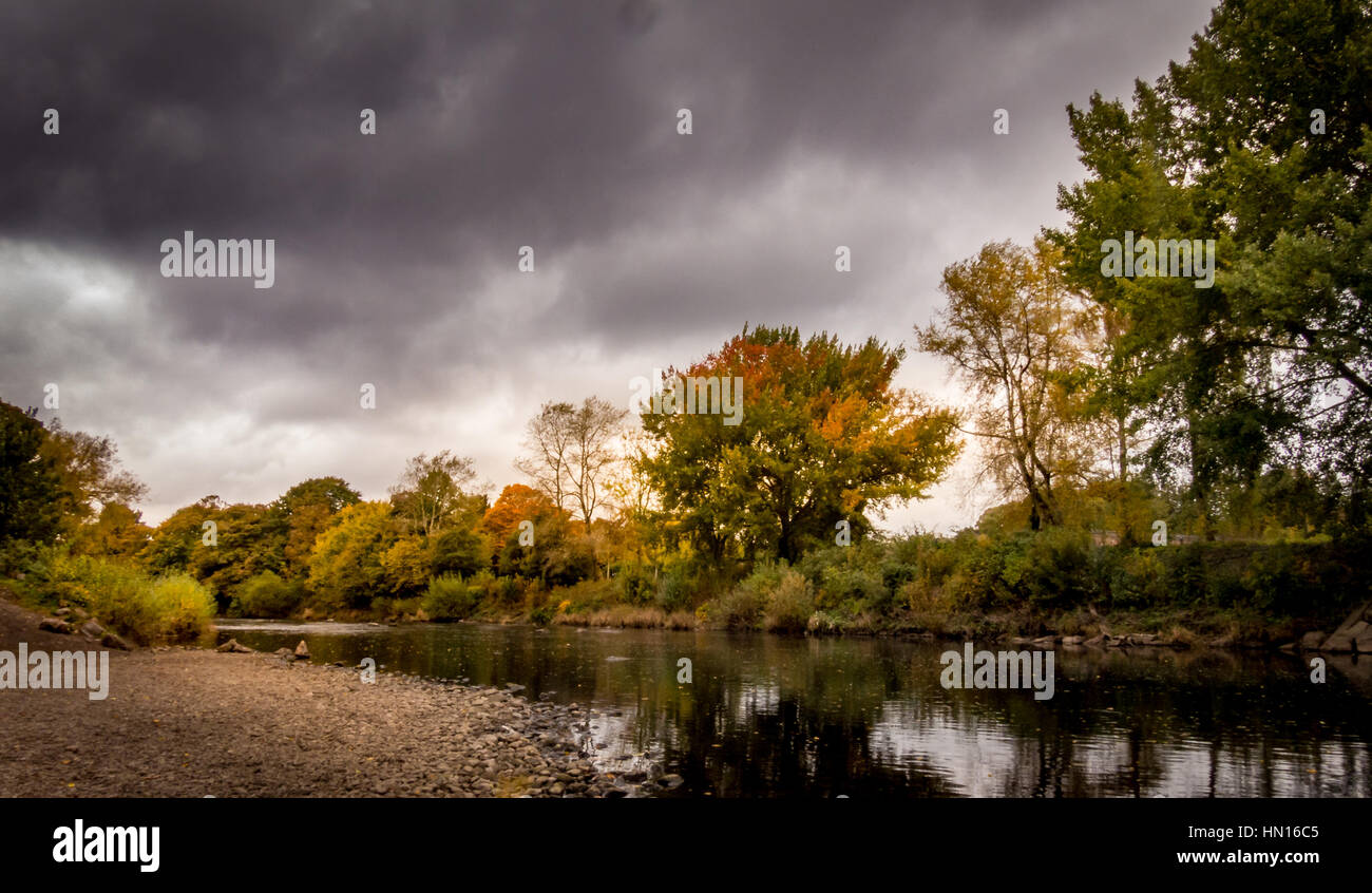 River Taff , Cardiff Banque D'Images