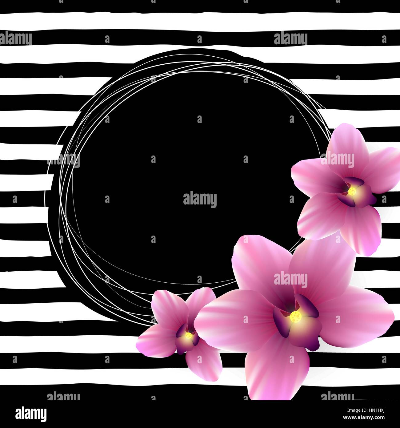 Creative spring summer background Illustration de Vecteur