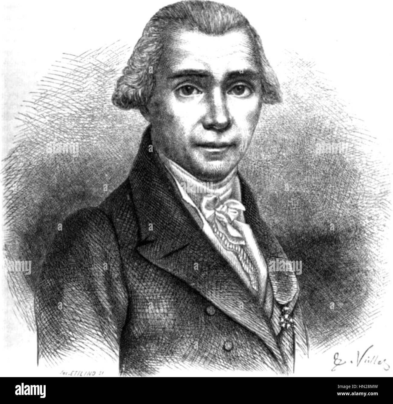 Louis-Nicolas Vauquelin Banque D'Images