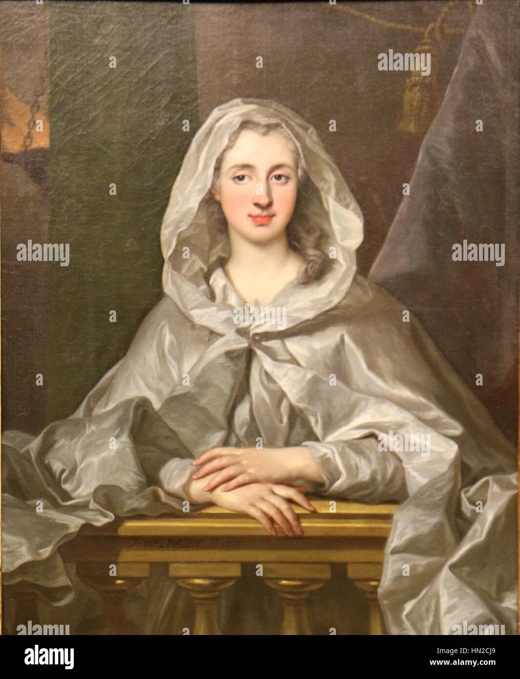 Louis-Michel Van Loo - Duchesse de Bourbon Banque D'Images