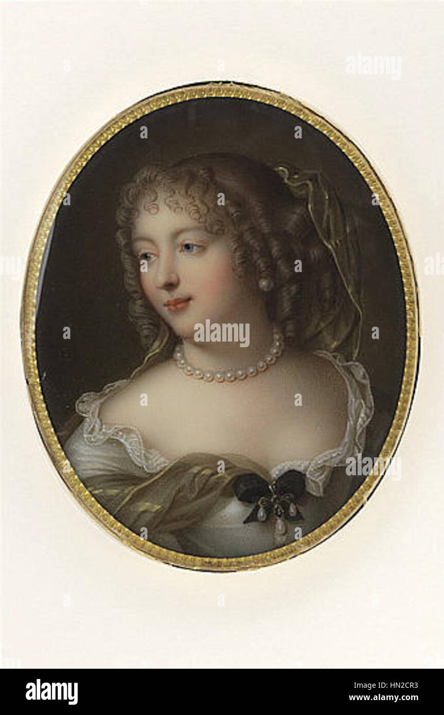 Jaquotot Marie Victoire - Portrait de Marie de Rabutin-Chantal Banque D'Images