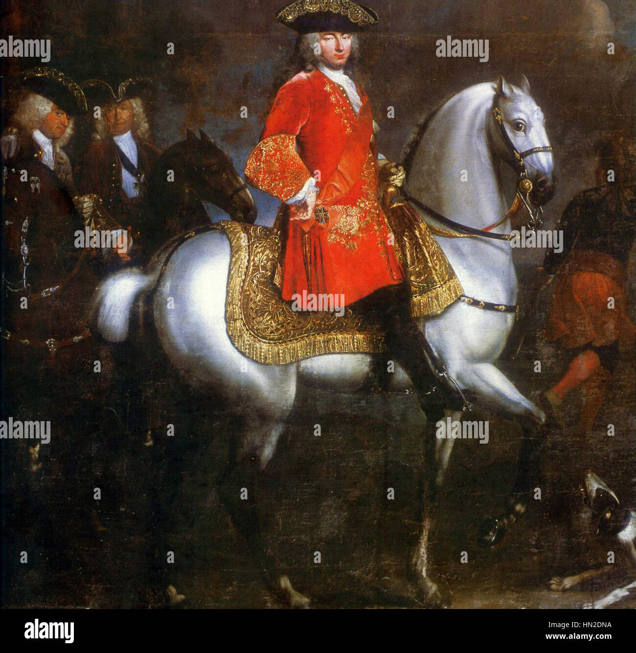 Markgraf Wilhelm Friedrich von Brandenburg-Ansbach Banque D'Images