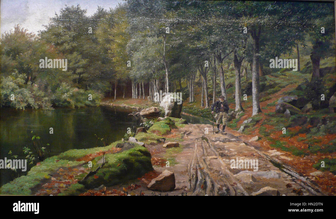 Luplau-Bois-Amour-1883 Banque D'Images