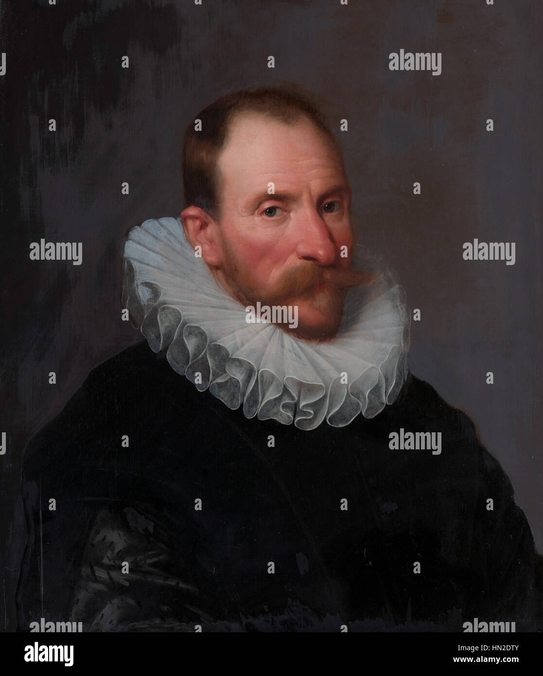 Michiel Jansz. van Mierevelt - Portret van Cornelis van Aerssen (1545-1627), de Klerk bij de Staten-Generaal Banque D'Images