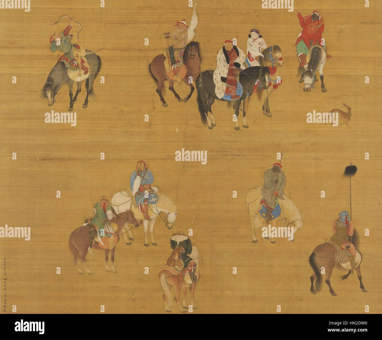 -Tao-Jagd Liu-Kuan Banque D'Images