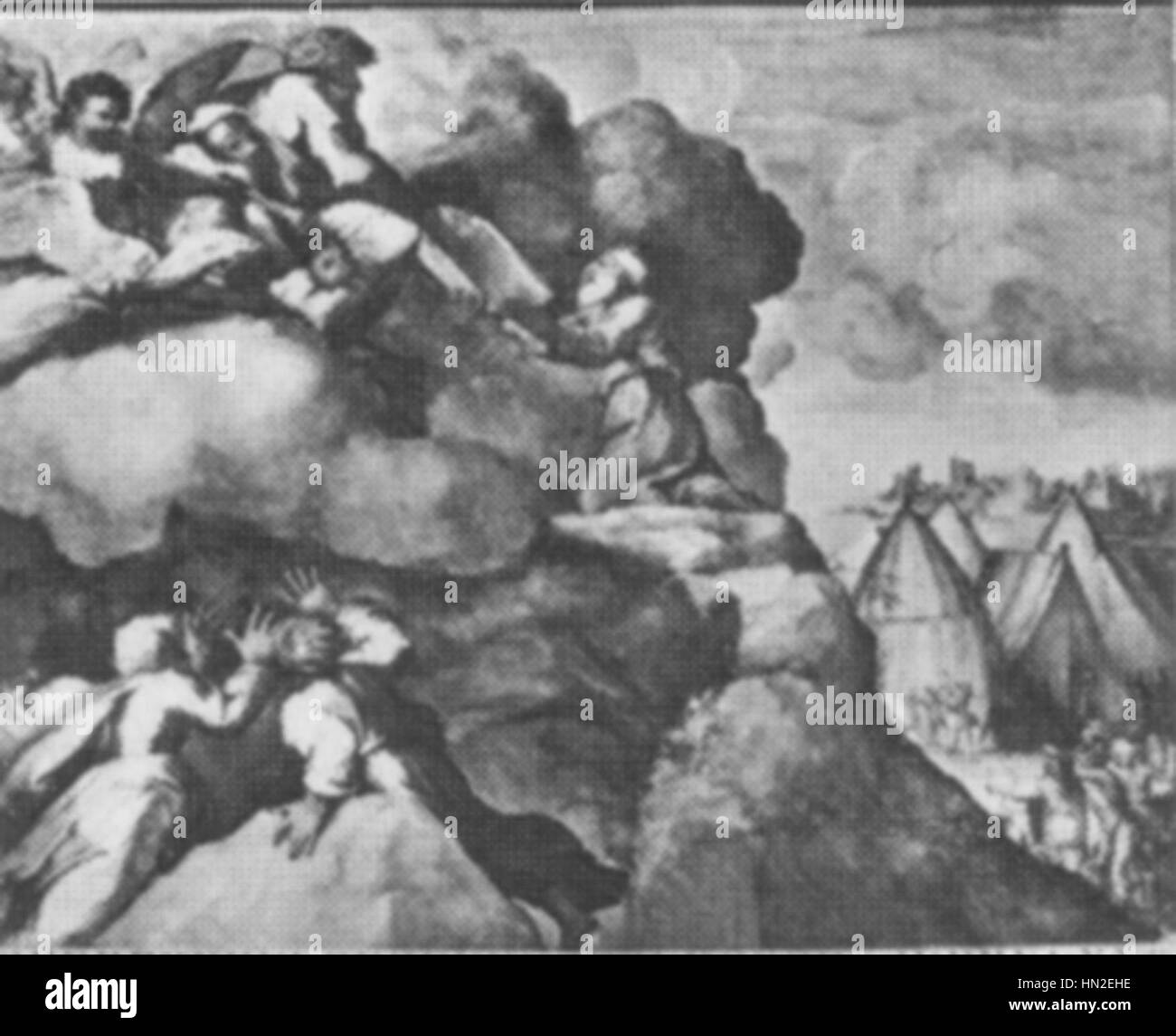 Loggia di Raffaello fait partie des salles Raphaël du Vatican, une loggia exquise décorée de fresques de l'artiste Raphaël. Les fresques décrivent divers thèmes mythologiques et bibliques, mettant en valeur l’utilisation magistrale de la perspective et de la composition par Raphaël. Banque D'Images