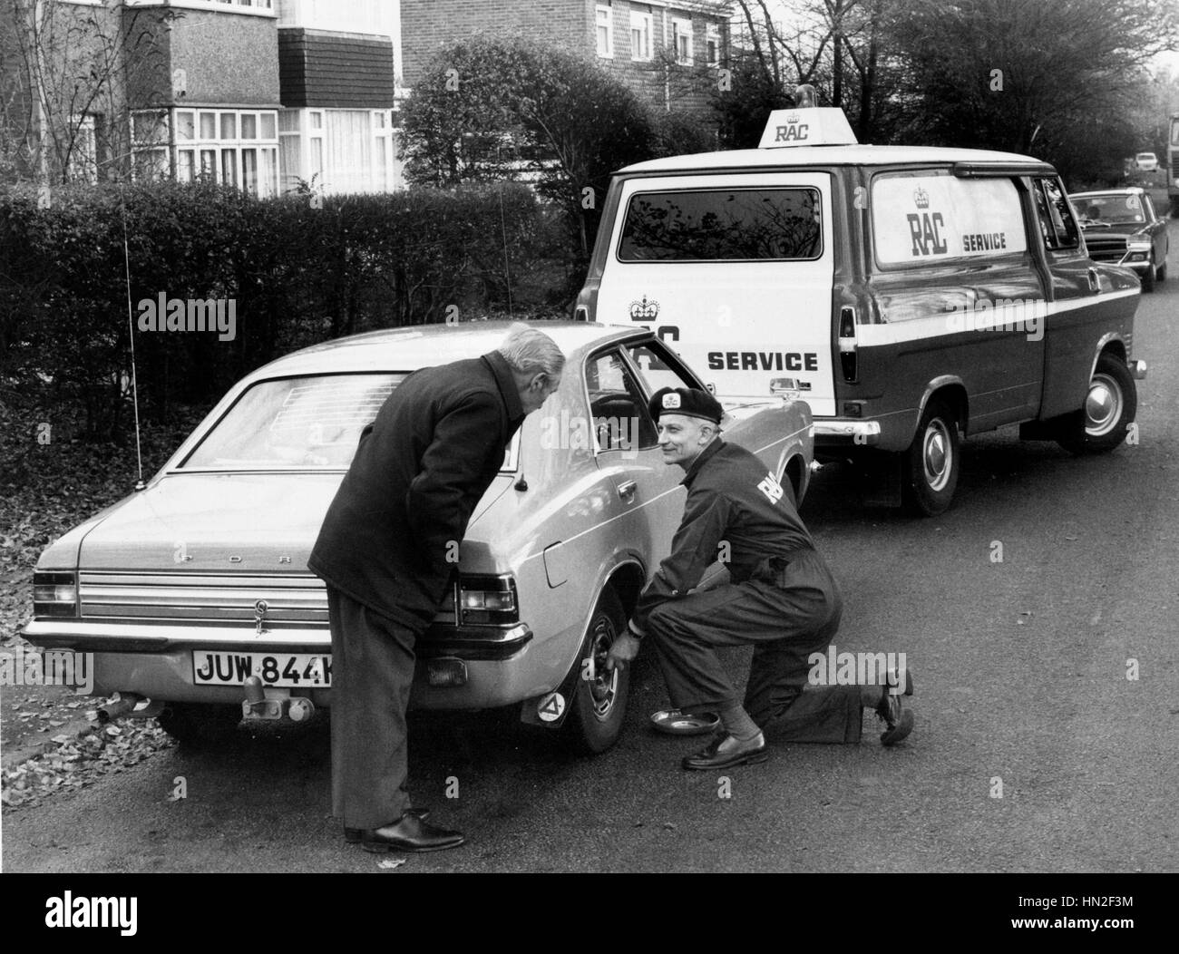 De RAC Ford Cortina 1974 Ventilation Banque D'Images