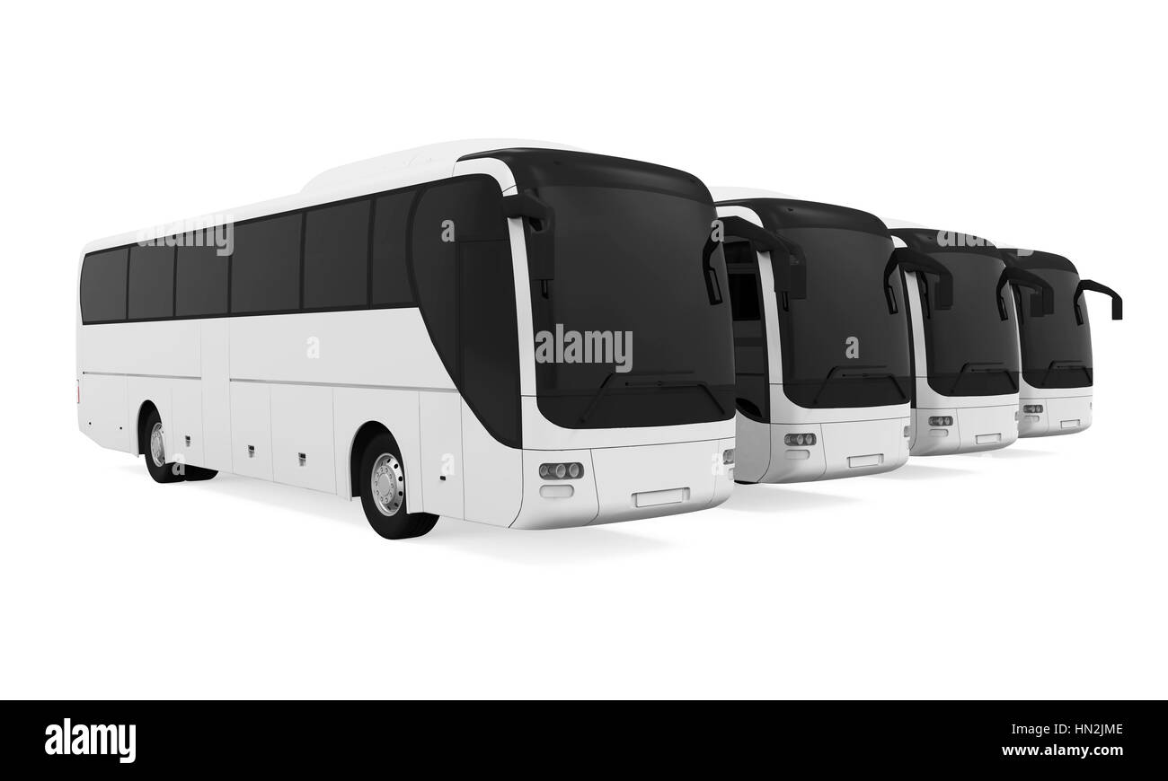 Coach Bus isolé Banque D'Images Coach Bus isolé Banque D'Images