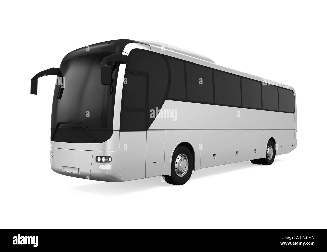 Coach Bus isolé Banque D'Images