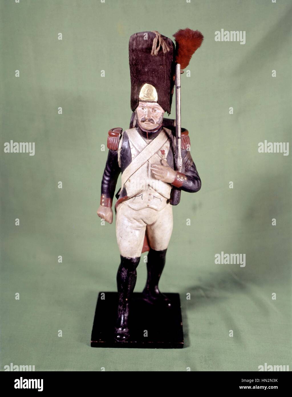 Roi de Rome's toy (Napoléon III) : 1er Empire grenadier France, 19e siècle Collection privée Banque D'Images