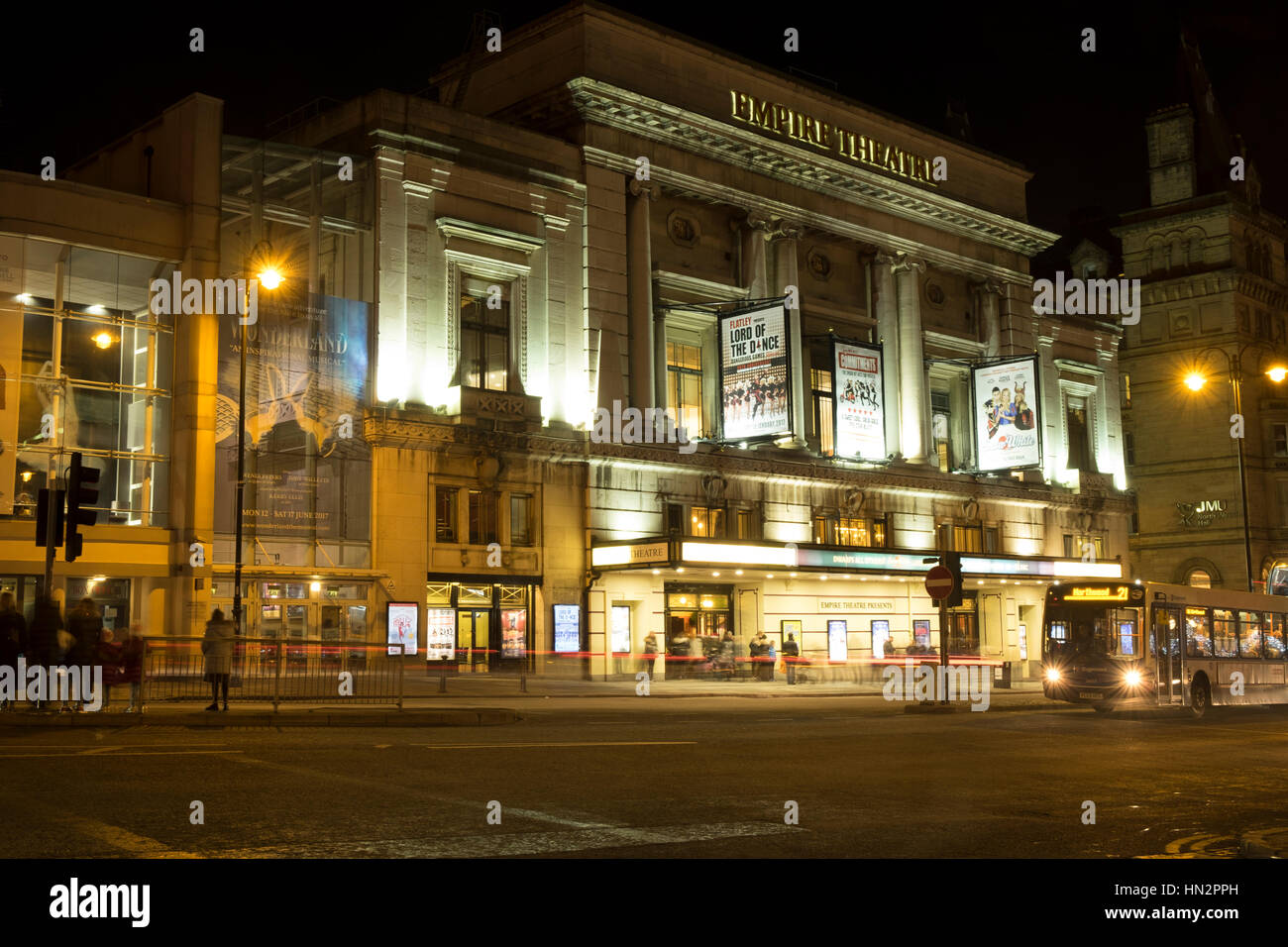 Théâtre empire de Liverpool Banque D'Images