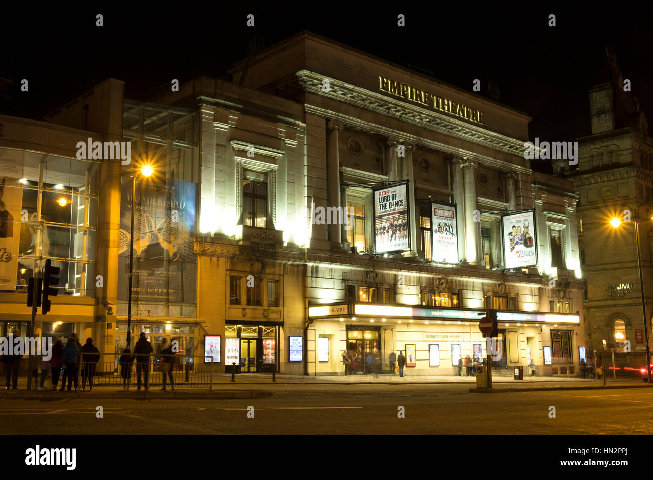 Théâtre empire de Liverpool Banque D'Images