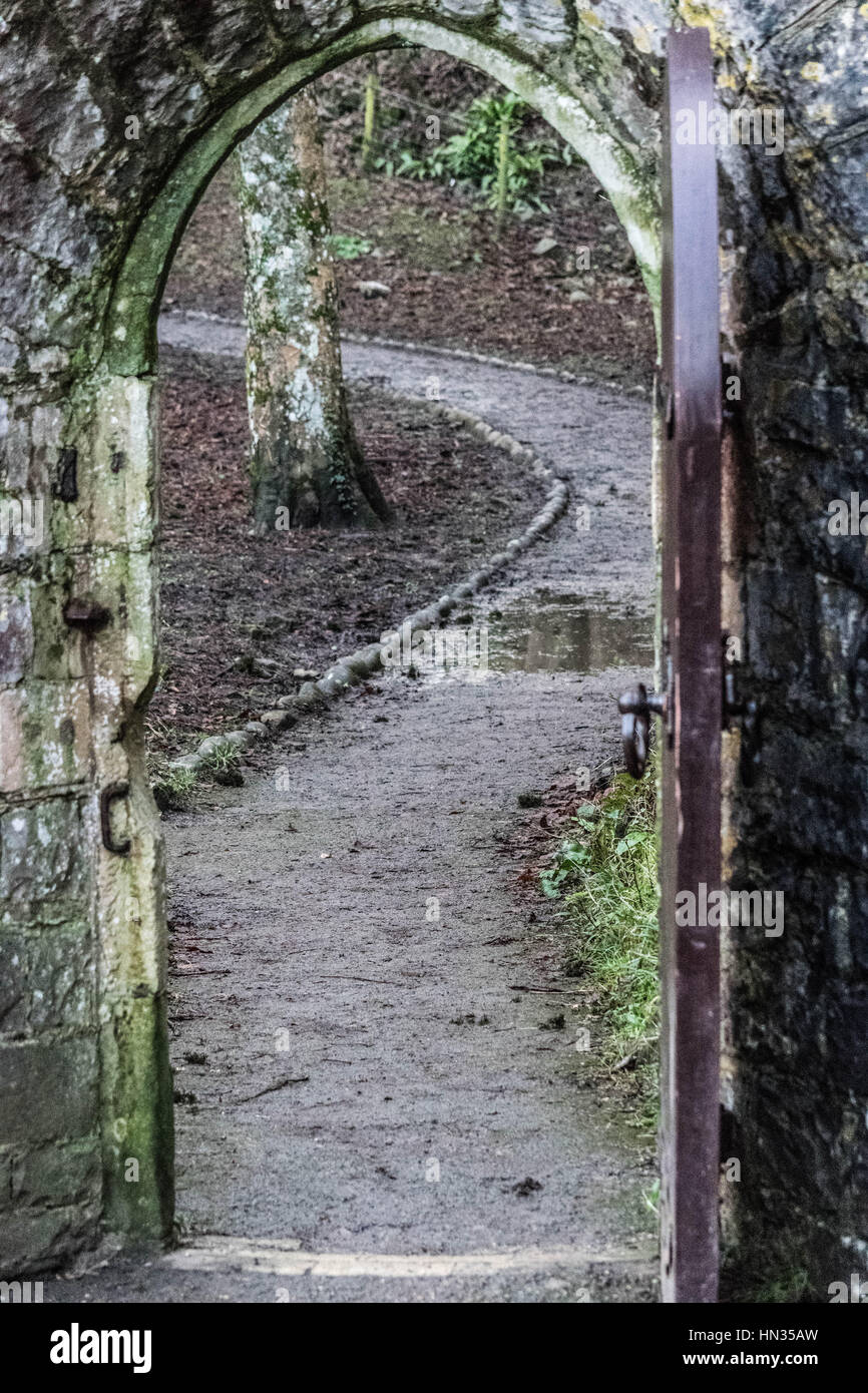 Château de Dunraven, Southerdown Banque D'Images