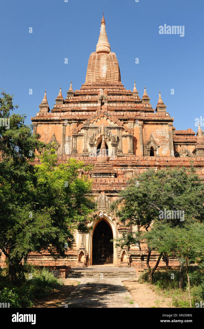 Myanmar (Birmanie), Bagan, Pahto Sulamani - est l'une des plus jolies. Bagan Ce temple, connu sous le nom de joyau, a été construit autour de 1181 par N Banque D'Images